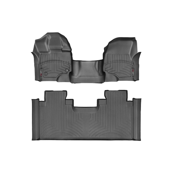 Front and Rear Floorliners - Over The Hump, 447931-446975